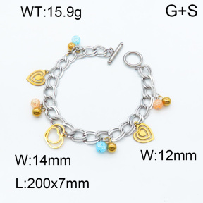 SS Bracelet  3B4002202bhva-350