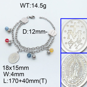 SS Bracelet  3B4002218bbov-350