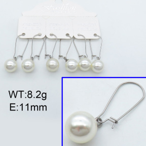 SS Earrings  3E3001125bhia-256