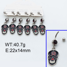 SS Earrings  3E4001821bika-256
