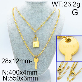 SS Necklace  6N2002237bhjl-669