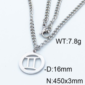 SS Necklace  6N2002250aajl-368