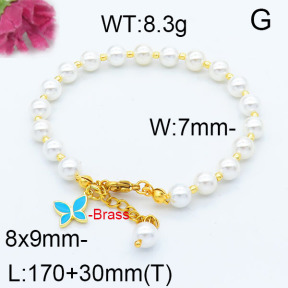 Fashion Brass Bracelet  F6B300165bhia-J09