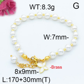 Fashion Brass Bracelet  F6B300166bhia-J09