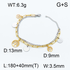 SS Bracelet  3B2001830bvpl-610