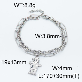 SS Bracelet  3B2002552vbnb-908