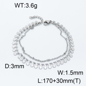 SS Bracelet  3B2002556aakl-908