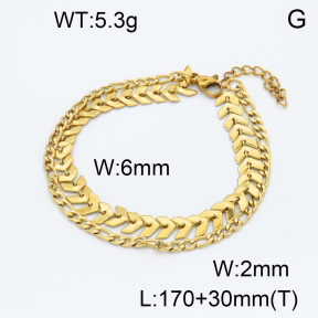 SS Bracelet  3B2002559vbll-908