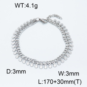 SS Bracelet  3B2002570aakl-908