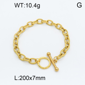 SS Bracelet  3B2002615bbml-908