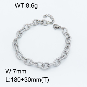 SS Bracelet  3B2002640ablb-908