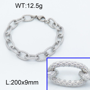 SS Bracelet  3B2002642vbmb-908