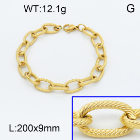 SS Bracelet  3B2002645vbnl-908