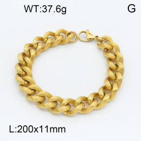 SS Bracelet  3B2002649bhbl-908