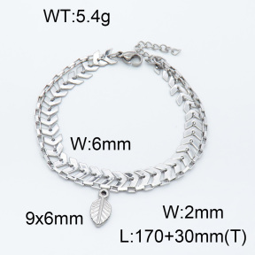 SS Bracelet  3B2002674vbmb-908