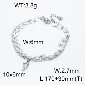 SS Bracelet  3B2002682vbmb-908