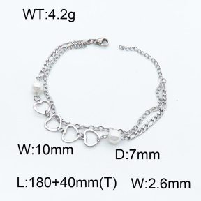 SS Bracelet  3B3002357vbnl-610