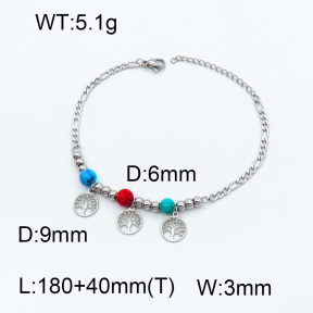 SS Bracelet  3B4002192vbnb-610