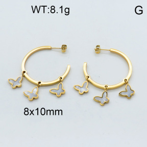 SS Earrings  3E3001126bhil-669
