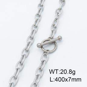 SS Necklace  3N2001549bbml-908