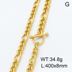 SS Necklace  3N2001556bhbl-908