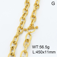 SS Necklace  3N2001564vhll-908