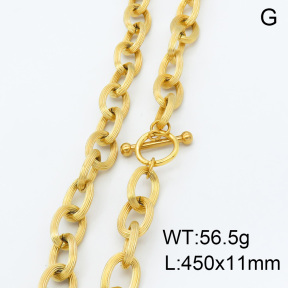 SS Necklace  3N2001564vhll-908
