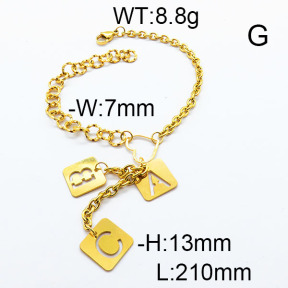 SS Bracelet  6B2002298bhva-350