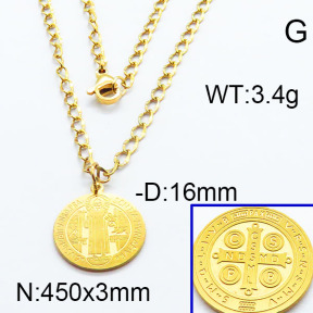 SS Necklace  6N2002300vbmb-350