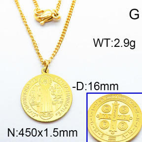 SS Necklace  6N2002301vbmb-350