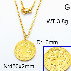 SS Necklace  6N2002303vbmb-350