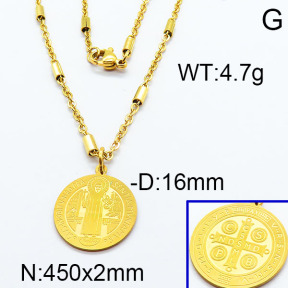 SS Necklace  6N2002304vbmb-350