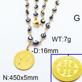 SS Necklace  6N3000925vbpb-350