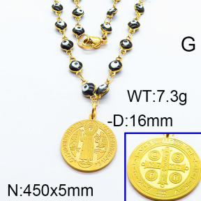 SS Necklace  6N3000926vbpb-350