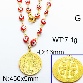 SS Necklace  6N3000927vbpb-350
