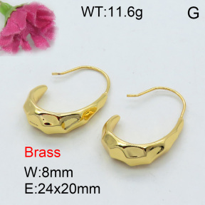 Fashion Brass Earrings  F3E200150ahjb-J40