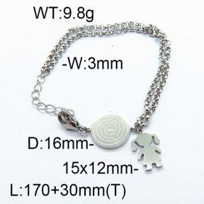 SS Bracelet  6B2002335vhha-721