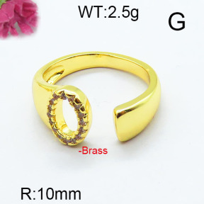Fashion Brass Ring  F6R400602vbpb-J111