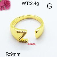 Fashion Brass Ring  F6R400604vbpb-J111