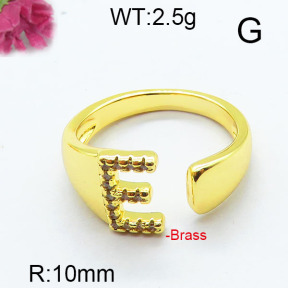 Fashion Brass Ring  F6R400607vbpb-J111