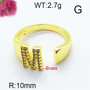 Fashion Brass Ring  F6R400609vbpb-J111