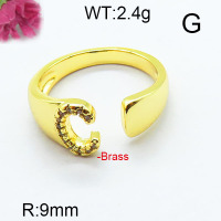 Fashion Brass Ring  F6R400612vbpb-J111