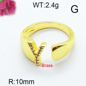 Fashion Brass Ring  F6R400613vbpb-J111