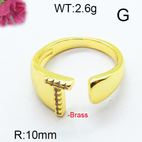 Fashion Brass Ring  F6R400615vbpb-J111