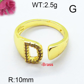 Fashion Brass Ring  F6R400616vbpb-J111