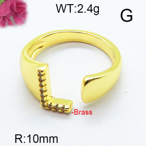 Fashion Brass Ring  F6R400617vbpb-J111