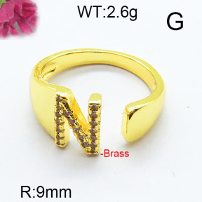 Fashion Brass Ring  F6R400619vbpb-J111