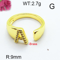 Fashion Brass Ring  F6R400620vbpb-J111