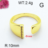 Fashion Brass Ring  F6R400622vbpb-J111