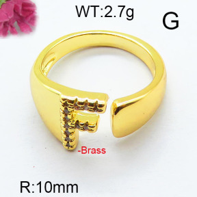 Fashion Brass Ring  F6R400625vbpb-J111